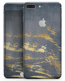 Navy Gold Foil v1 - Skin-kit for the iPhone 8 or 8 Plus