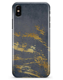 Navy Gold Foil v1 - iPhone X Clipit Case
