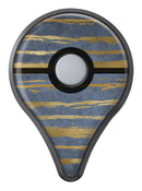 Navy Gold Foil v2 Pokémon GO Plus Vinyl Protective Decal Skin Kit