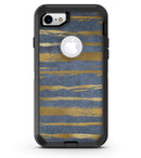 Navy Gold Foil v2 2 - iPhone 7 or 8 OtterBox Case & Skin Kits