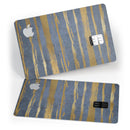 Navy Gold Foil v2 - Premium Protective Decal Skin-Kit for the Apple Credit Card