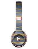 Navy Gold Foil v2 Full-Body Skin Kit for the Beats by Dre Solo 3 Wireless Headphones
