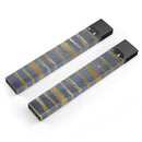Navy Gold Foil v2 - Premium Decal Protective Skin-Wrap Sticker compatible with the Juul Labs vaping device