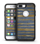 Navy Gold Foil v2 - iPhone 7 or 7 Plus Commuter Case Skin Kit