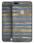 Navy Gold Foil v2 - Skin-kit for the iPhone 8 or 8 Plus