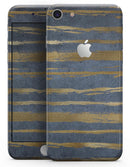 Navy Gold Foil v2 - Skin-kit for the iPhone 8 or 8 Plus