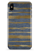 Navy Gold Foil v2 - iPhone X Clipit Case