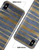 Navy Gold Foil v2 - iPhone X Clipit Case