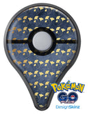 Navy Gold Foil v4 Pokémon GO Plus Vinyl Protective Decal Skin Kit