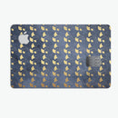 Navy Gold Foil v4 - Premium Protective Decal Skin-Kit for the Apple Credit Card