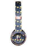 Navy Gold Foil v4 Full-Body Skin Kit for the Beats by Dre Solo 3 Wireless Headphones