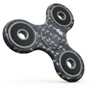 Navy Gold Foil v4 Full-Body Fidget Spinner Skin-Kit