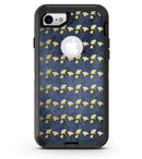 Navy Gold Foil v4 - iPhone 7 or 8 OtterBox Case & Skin Kits