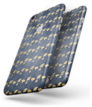 Navy Gold Foil v4 - Skin-kit for the iPhone 8 or 8 Plus