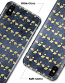 Navy Gold Foil v4 - iPhone X Clipit Case