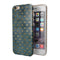 Navy Gold Foil v5 iPhone 6/6s or 6/6s Plus 2-Piece Hybrid INK-Fuzed Case