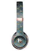 Navy Gold Foil v5 Full-Body Skin Kit for the Beats by Dre Solo 3 Wireless Headphones