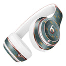 Navy Gold Foil v5 Full-Body Skin Kit for the Beats by Dre Solo 3 Wireless Headphones