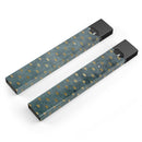 Navy Gold Foil v5 - Premium Decal Protective Skin-Wrap Sticker compatible with the Juul Labs vaping device
