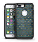 Navy Gold Foil v5 - iPhone 7 or 7 Plus Commuter Case Skin Kit