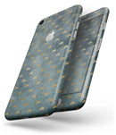 Navy Gold Foil v5 - Skin-kit for the iPhone 8 or 8 Plus