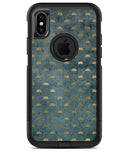 Navy Gold Foil v5 - iPhone X OtterBox Case & Skin Kits