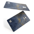 Navy Gold Foil v6 - Premium Protective Decal Skin-Kit for the Apple Credit Card