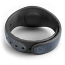 Navy Gold Foil v6 - Decal Skin Wrap Kit for the Disney Magic Band