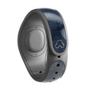Navy Gold Foil v6 - Decal Skin Wrap Kit for the Disney Magic Band