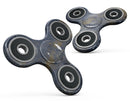 Navy Gold Foil v6 Full-Body Fidget Spinner Skin-Kit