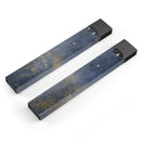 Navy Gold Foil v6 - Premium Decal Protective Skin-Wrap Sticker compatible with the Juul Labs vaping device