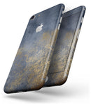 Navy Gold Foil v6 - Skin-kit for the iPhone 8 or 8 Plus