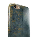 Navy Gold Foil v7 iPhone 6/6s or 6/6s Plus 2-Piece Hybrid INK-Fuzed Case