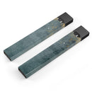 Navy Gold Foil v7 - Premium Decal Protective Skin-Wrap Sticker compatible with the Juul Labs vaping device