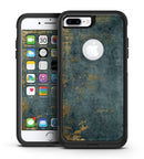 Navy Gold Foil v7 - iPhone 7 or 7 Plus Commuter Case Skin Kit