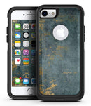 Navy Gold Foil v7 - iPhone 7 or 7 Plus Commuter Case Skin Kit
