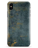 Navy Gold Foil v7 - iPhone X Clipit Case