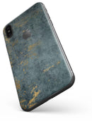 Navy Gold Foil v7 - iPhone X Skin-Kit