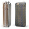 Navy Gold Foil v8 iPhone 6/6s or 6/6s Plus 2-Piece Hybrid INK-Fuzed Case
