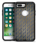 Navy Gold Foil v8 - iPhone 7 Plus/8 Plus OtterBox Case & Skin Kits