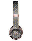 Navy Gold Foil v8 Full-Body Skin Kit for the Beats by Dre Solo 3 Wireless Headphones