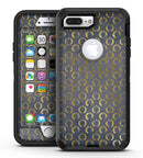 Navy Gold Foil v8 - iPhone 7 Plus/8 Plus OtterBox Case & Skin Kits