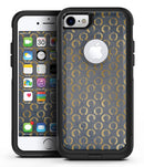 Navy Gold Foil v8 - iPhone 7 or 7 Plus Commuter Case Skin Kit