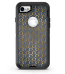 Navy Gold Foil v8 - iPhone 7 or 8 OtterBox Case & Skin Kits