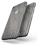 Navy Gold Foil v8 - Skin-kit for the iPhone 8 or 8 Plus