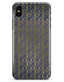 Navy Gold Foil v8 - iPhone X Clipit Case