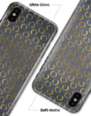 Navy Gold Foil v8 - iPhone X Clipit Case