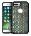 Navy Gold Foil v9 - iPhone 7 Plus/8 Plus OtterBox Case & Skin Kits