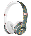 Navy Gold Foil v9 Full-Body Skin Kit for the Beats by Dre Solo 3 Wireless Headphones
