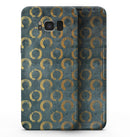 Navy Gold Foil v9 - Samsung Galaxy S8 Full-Body Skin Kit